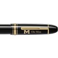 Ole Miss Montblanc Meisterstück 149 Fountain Pen in Gold - Image 2