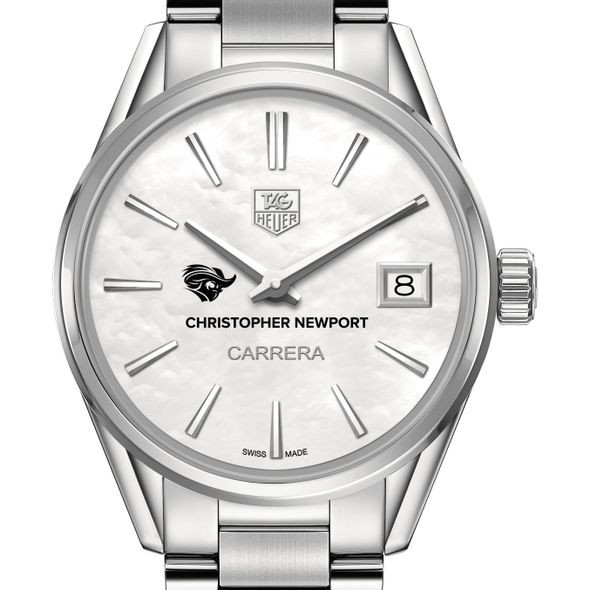 Christopher Newport University Women's TAG Heuer Steel Carrera with MOP Dial