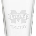 Mississippi State 16 oz Pint Glass - Image 3