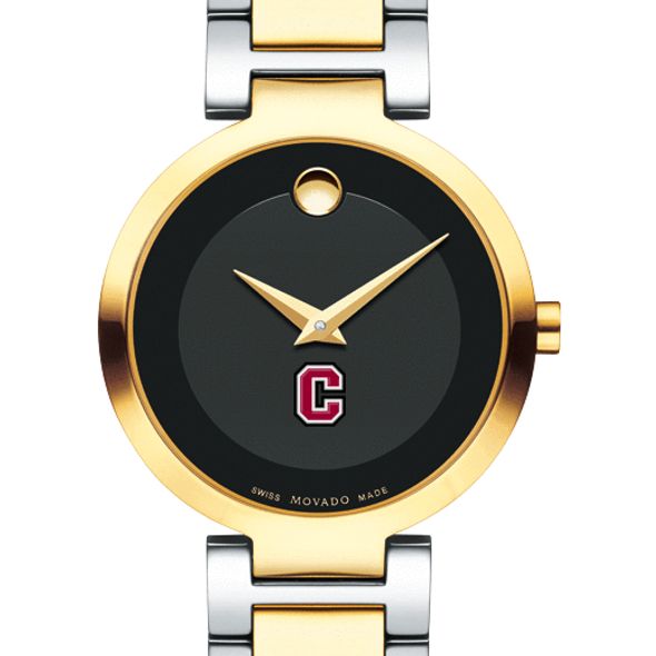 Colgate University Women's Movado Two-Tone Modern Classic Museum with Bracelet