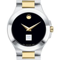 Duke Fuqua Women's Movado Collection Two-Tone Watch with Black Dial
