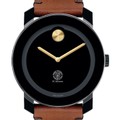 SC Johnson College Men's Movado BOLD with Brown Leather Strap - Image 1