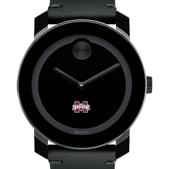 MS State Men's Movado BOLD with Leather Strap - Image 1