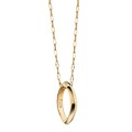 NYU Monica Rich Kosann Poesy Ring Necklace in Gold - Image 1