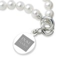 Duke Fuqua Pearl Bracelet with Sterling Silver Charm - Image 2