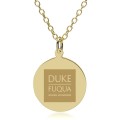 Duke Fuqua 18K Gold Pendant & Chain - Image 1