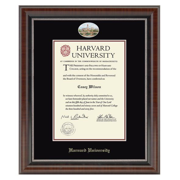 Harvard Diploma Frame - Cameo - Image 1