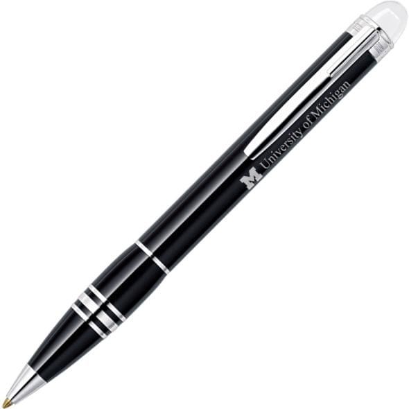 University of Michigan Montblanc StarWalker Ballpoint Pen in Platinum