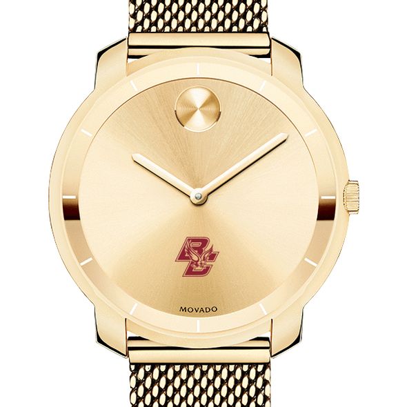 Boston College Women's Movado Gold Bold 36