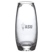 Arizona State Glass Addison Vase by Simon Pearce