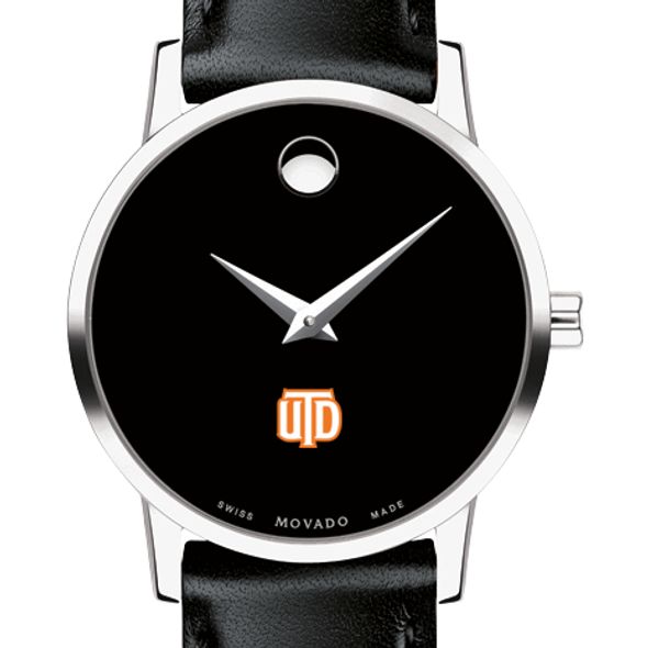 UT Dallas Women's Movado Museum with Leather Strap - Image 1