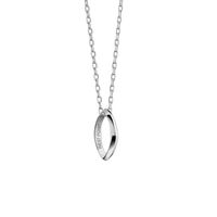 West Point Monica Rich Kosann Poesy Ring Necklace in Silver