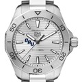 Oral Roberts Men's TAG Heuer Steel Aquaracer with Silver Dial - Image 1