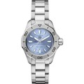 Oral Roberts Women's TAG Heuer Steel Aquaracer with Blue Sunray Dial - Image 2