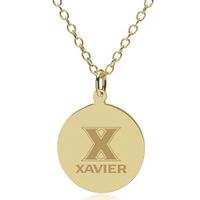 Xavier 18K Gold Pendant & Chain