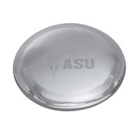 Arizona State Glass Dome Paperweight by Simon Pearce