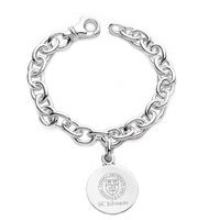 SC Johnson College Sterling Silver Charm Bracelet