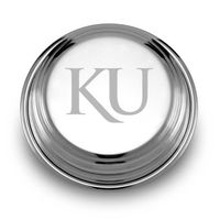 University of Kansas Pewter Paperweight