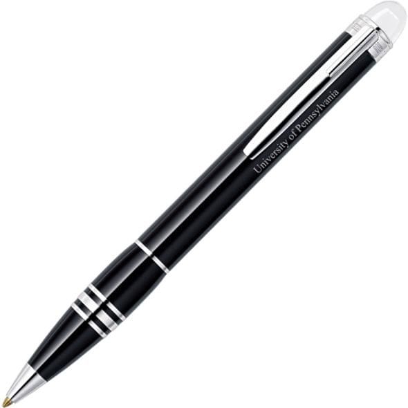 University of Pennsylvania Montblanc StarWalker Ballpoint Pen in Platinum