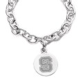 NC State Sterling Silver Charm Bracelet - Image 2