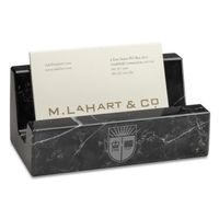 Rutgers Marble Business Card Holder