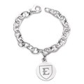 East Tennessee State University Sterling Silver Charm Bracelet - Image 1