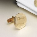 NYU Stern 18K Gold Cufflinks - Image 2