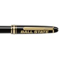Ball State Montblanc Meisterstück Classique Rollerball Pen in Gold - Image 2