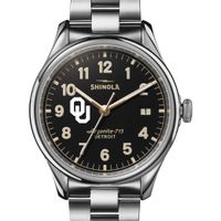 Oklahoma Shinola Watch, The Vinton 38mm Black Dial
