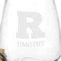 Rutgers Stemless Wine Glasses - Set of 2 - Image 3