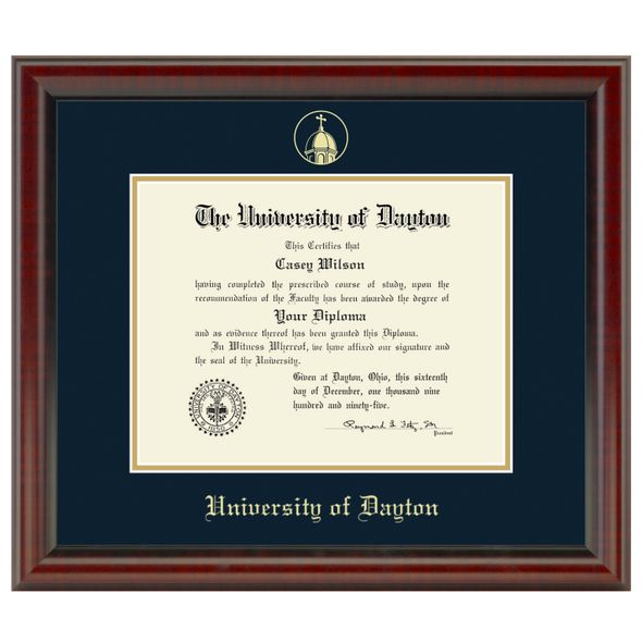 Dayton Diploma Frame, the Fidelitas - Image 1