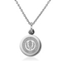 UConn Necklace with Charm in Sterling Silver - Image 1