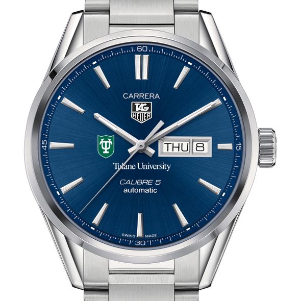 Tulane University Men's TAG Heuer Carrera with Day-Date