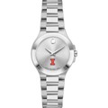 Illinois Women's Movado Collection Stainless Steel Watch with Silver Dial - Image 2