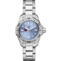 Miami University Women's TAG Heuer Steel Aquaracer with Blue Sunray Dial - Image 2