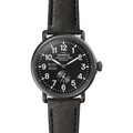 UNC Kenan-Flagler Shinola Watch, The Runwell 41mm Black Dial - Image 2