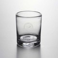 George Mason University Double Old Fashioned Glass by Simon Pearce - Image 1