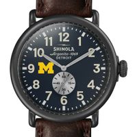 Michigan Shinola Watch, The Runwell 47mm Midnight Blue Dial
