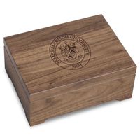 James Madison University Solid Walnut Desk Box