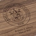 James Madison University Solid Walnut Desk Box - Image 2