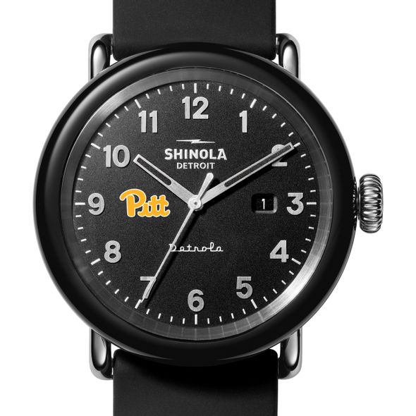 Pitt Shinola Watch, The Detrola 43mm Black Dial at M.LaHart & Co. - Image 1