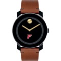 Fairfield University Men's Movado BOLD with Brown Leather Strap - Image 2
