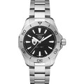 Yale SOM Men's TAG Heuer Steel Aquaracer with Black Dial - Image 2