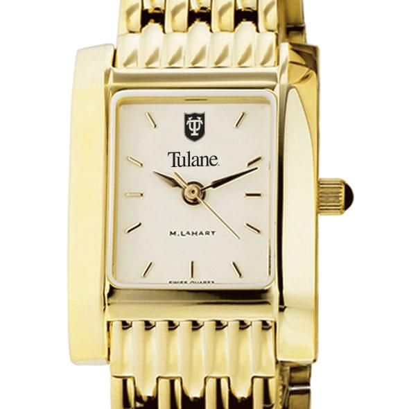 Tulane Women's Gold Quad with Bracelet