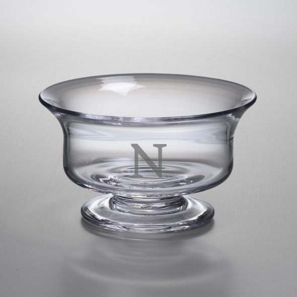 Northwestern Medium Glass Revere Bowl by Simon Pearce