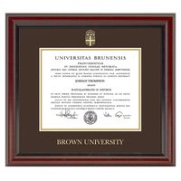 Brown Fidelitas Diploma Frame  PRE 5/1/2012