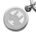 WashU Sterling Silver Insignia Key Ring - Image 2