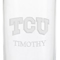 TCU Iced Beverage Glasses - Set of 2 - Image 3