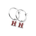 Harvard University Sterling Silver Earrings - Image 1