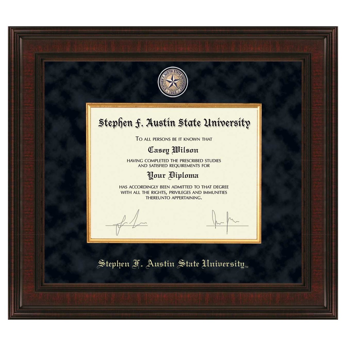SFASU Diploma Frame Excelsior Graduation Gift Selection